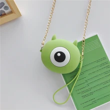 Оптовая продажа логотип Экологичные кошельки милые маленькие силиконовые портмоне кошелек