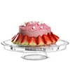 Plastic Acrylic Cake Domes Wholesale Serving Dishes Cake Plates With Cover