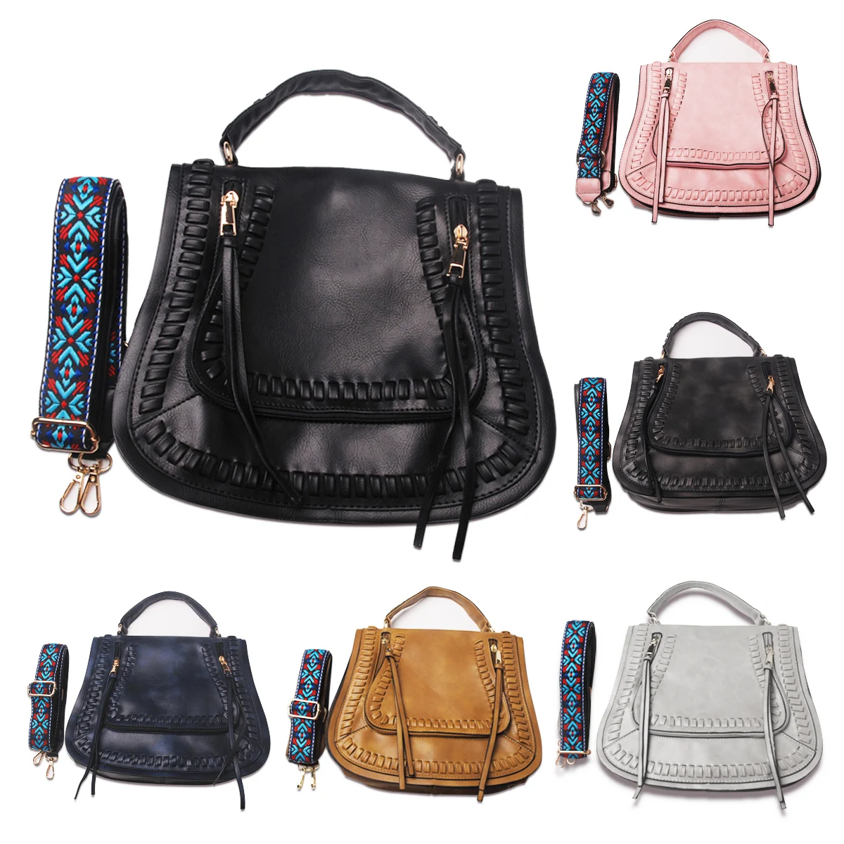 Domil Skylar Guitar Strap Crossbody Bag Women Crossbody Shoulder Bag