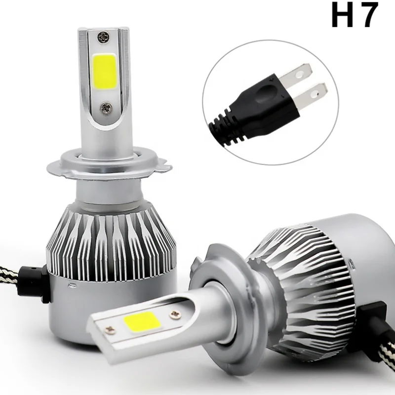 Auto lighting Systems 72W H4 LED Headlight  C6 led Headlight