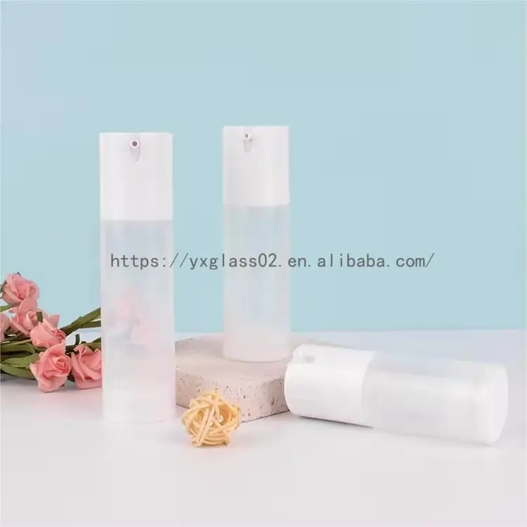 Supplier Clear Recyclable small plastic pump spray bottle lotion cosmetic packaging container plastic jars 30ml50ml100ml manufacture