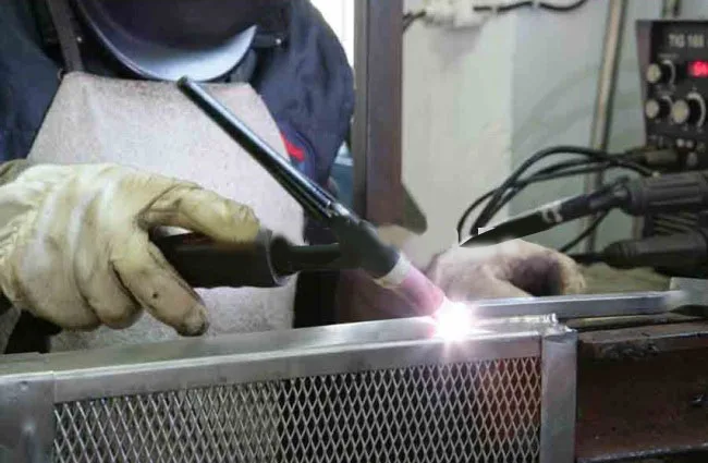 titanium jigs prat and racks for anodizing aluminium components.