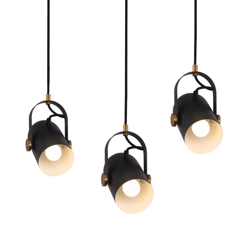 Traditional artichoke E27 track iron wire up down light chandelier pendant