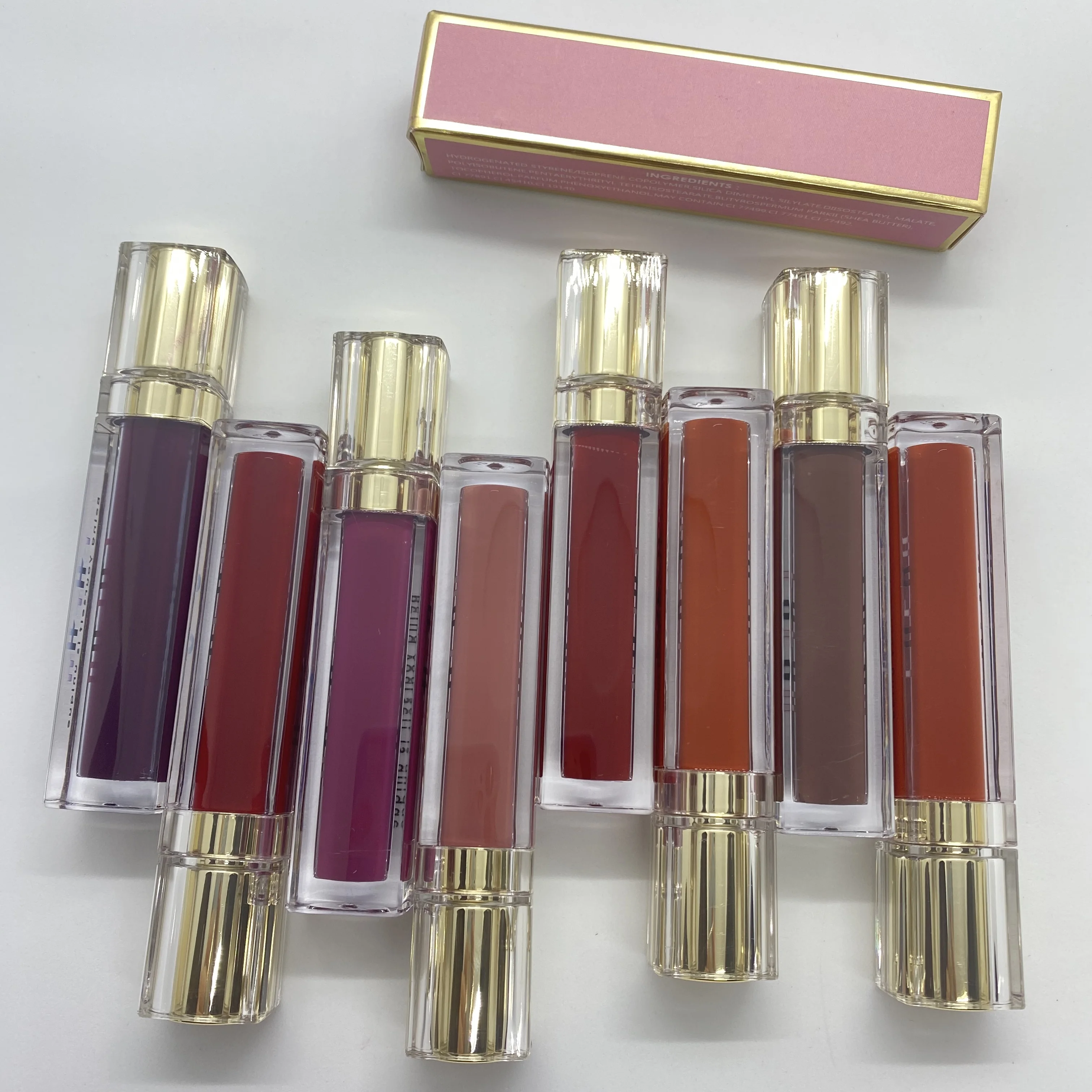 Hot Selling 30 Colors Option Matte Luxury Lipgloss Liquid Lipstick ...