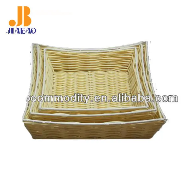 rattan wicker bread baskets