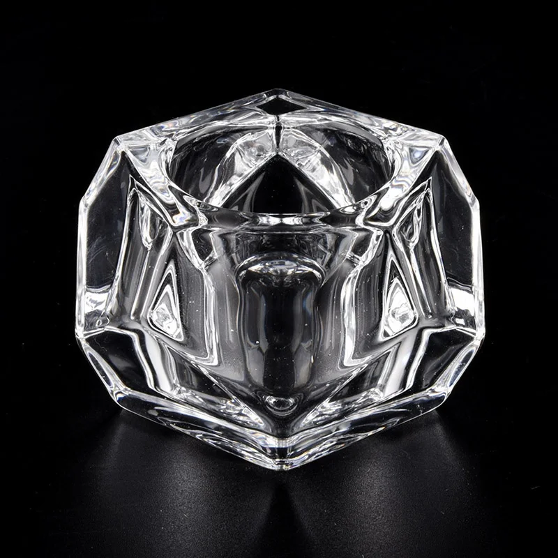 Unique Crystal Glass Jars For Candle Making