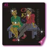 OES TRUE SISTER HOOD Rhinestone Transfer Iron on Motif