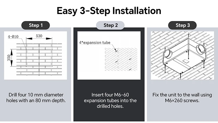 Household Ventilation Fan, EPP, Ceiling - detail 20