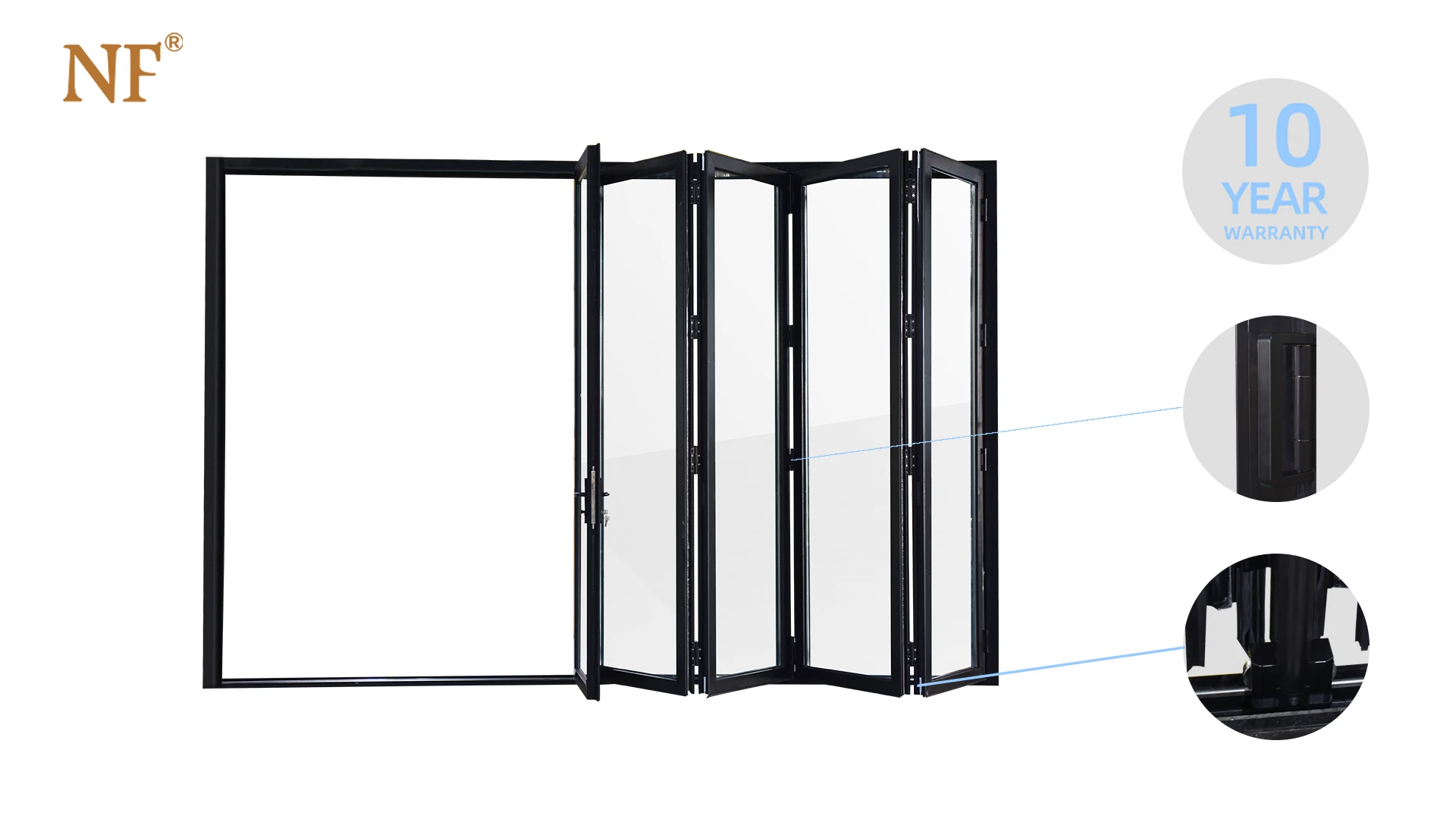 Folding Sliding Door System Aluminum Glass Bifold Door Buy Aluminum