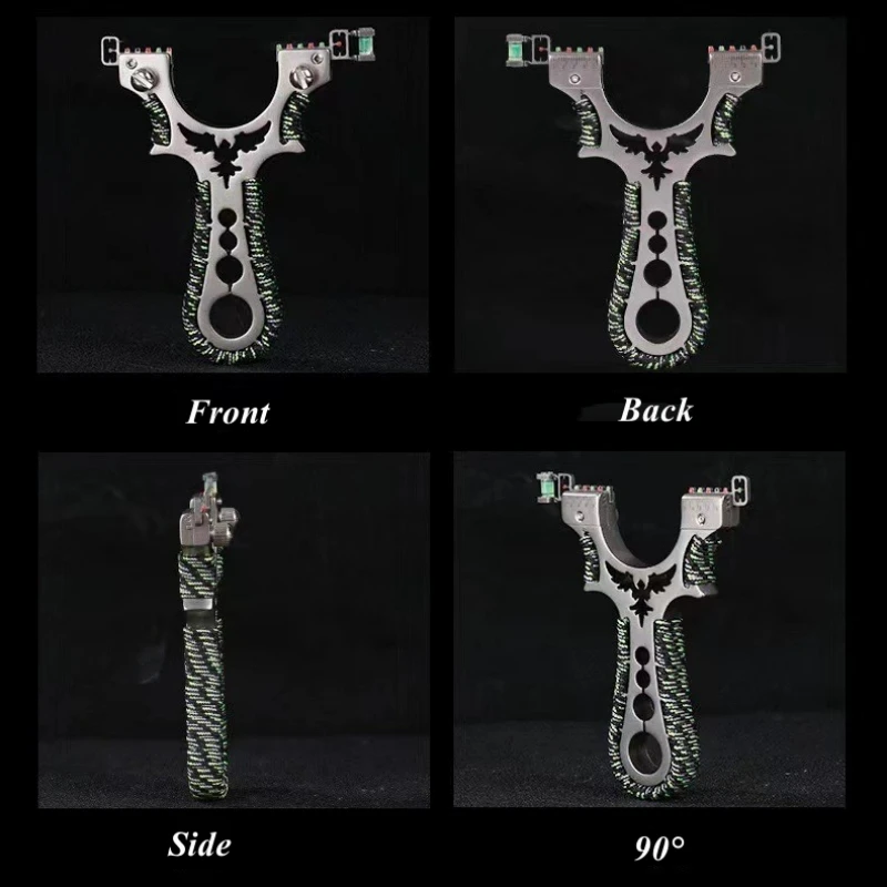 High Precision Bird Hunting Slingshot Bow Powerful Stainless Steel