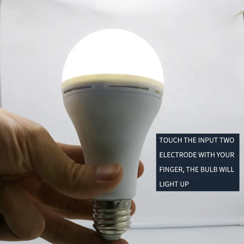 E27 New Generation Rechargeable Portable LED Emergency Bulb