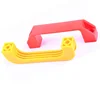 Yellow colors nylon plastic pull handles for sliding door