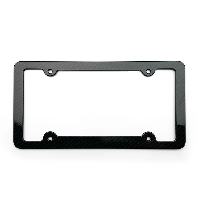 Top Quality American License Plates Frames Aluminum Carbon Fiber