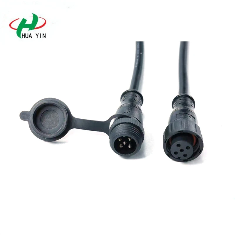 China manufacturer factory supplier 5pin Electrical waterproof connector  led lighting outdoor cable waterproof connector