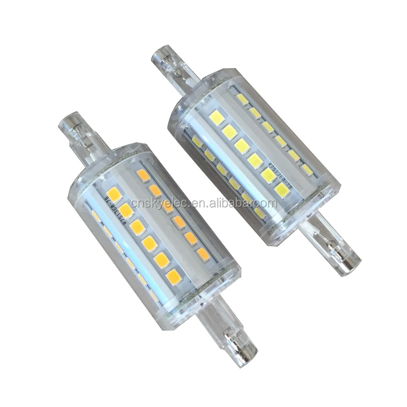 led light bulbs 2835 led 5w with cover r7s 78mm 150w halogen led replacement rx7s led lamp