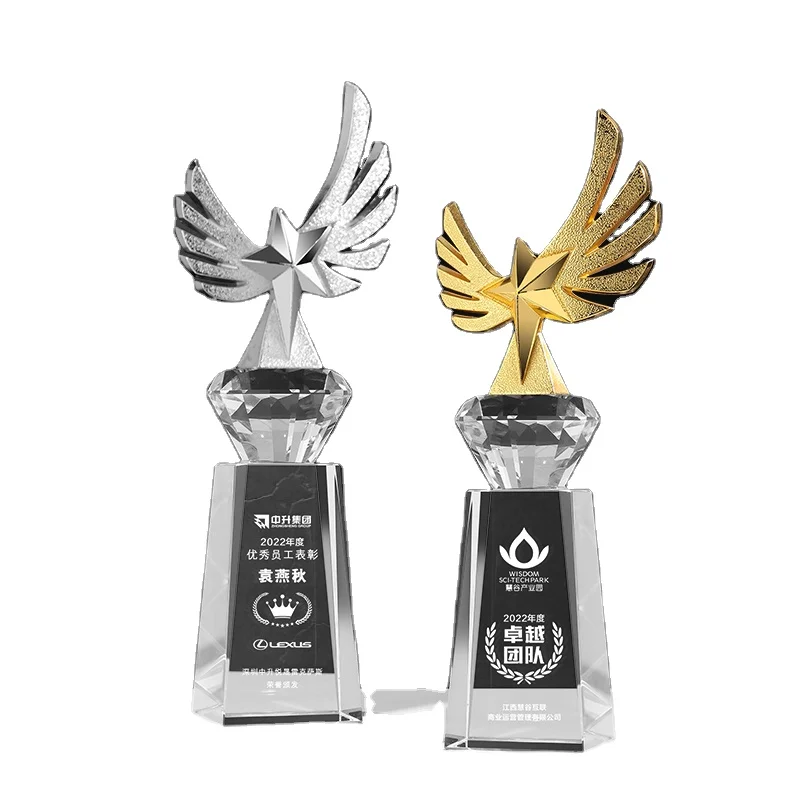 product new designed crystal star award custom cheap crystal sports trophy for souvenir gift-30