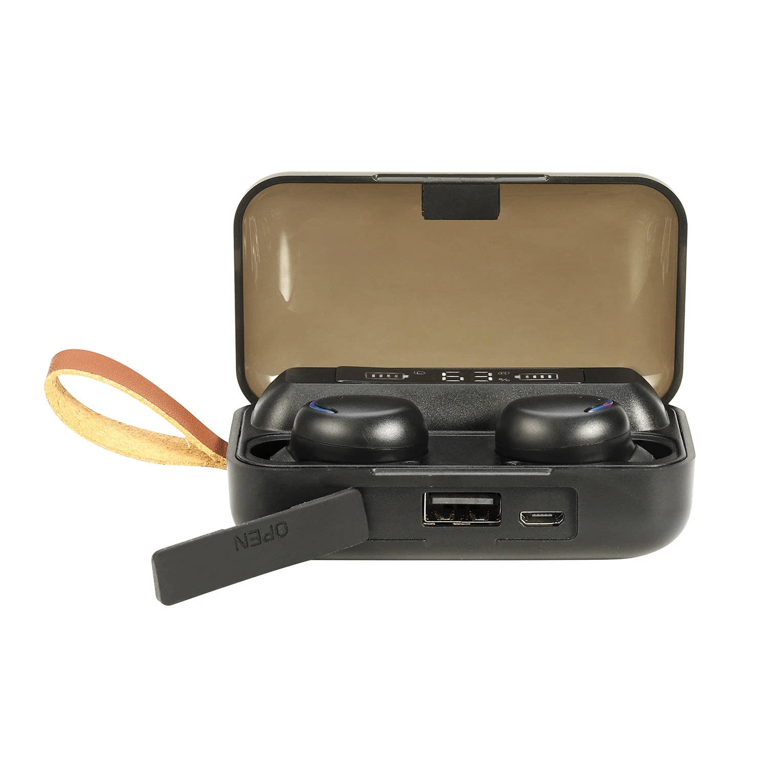 Hidden Invisible Bluetooth Earphone Microphone Mic Usb Tws Music Sport