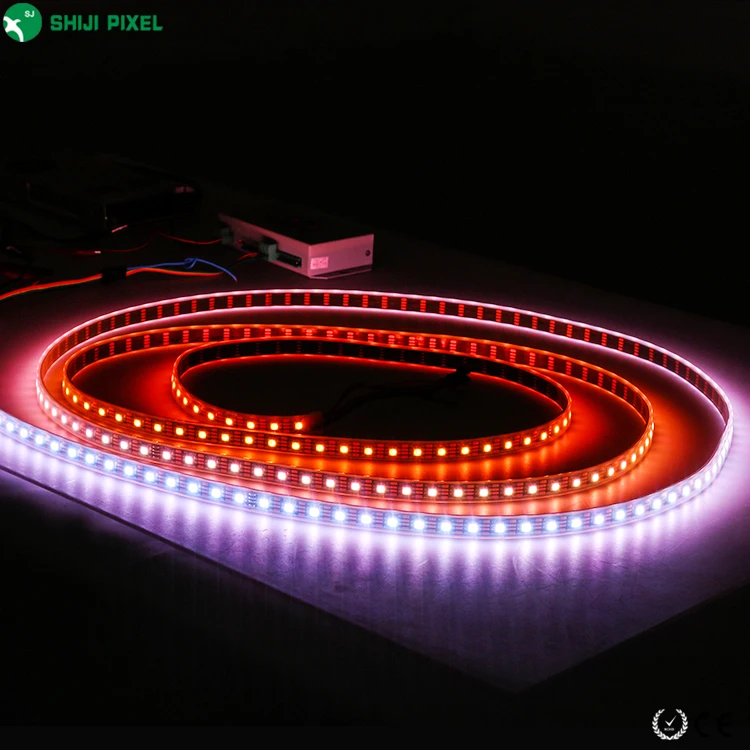 Relatief Heup Noord Digital 60 Pixels Dream Color Apa102 Ic Controlled Rgb Led Addressable Strip  - Buy Addressable Led Strip,Led Strip Lights Color Led Light,Dmx Controller  Product on Alibaba.com