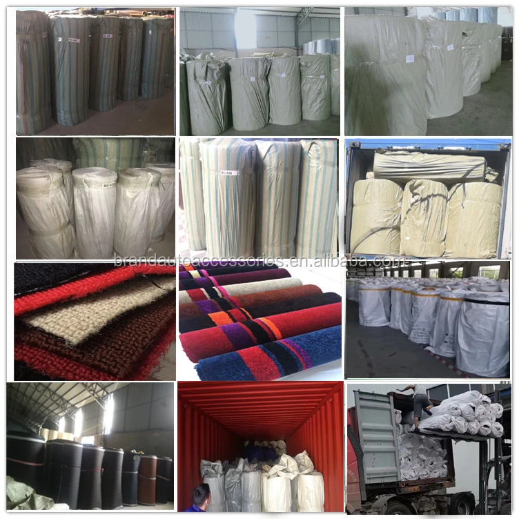 Car Mat Material Roll PU Leather, PVC, 3D, 5D, 7D Options