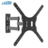 Motorized tv mount hot sale, wholesale 180 degrees swivel single arm tv wall mount bracket, support 26"-55" tvs