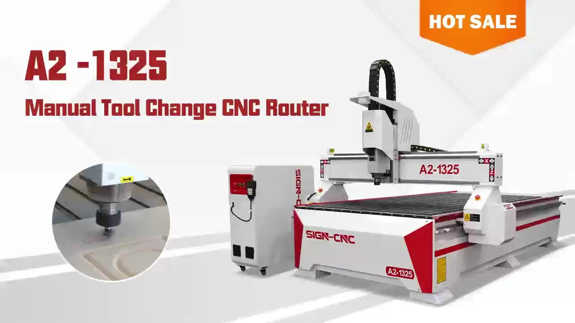 Jinan 1325 Cnc Router Machine Woodworking Cnc Milling Machine Wood