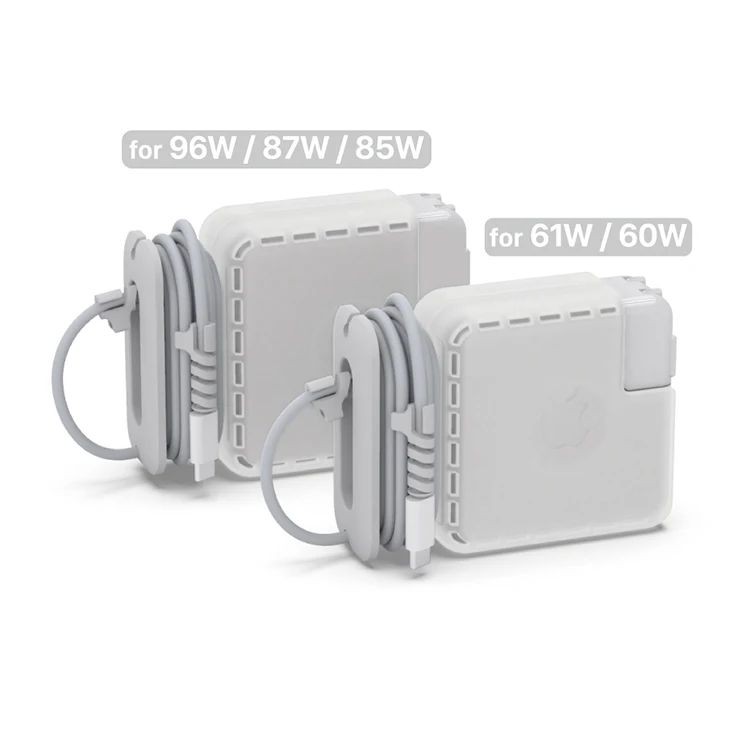 Leather Cable Organizer Storage Protector Winder for MacBook Power Adapter 