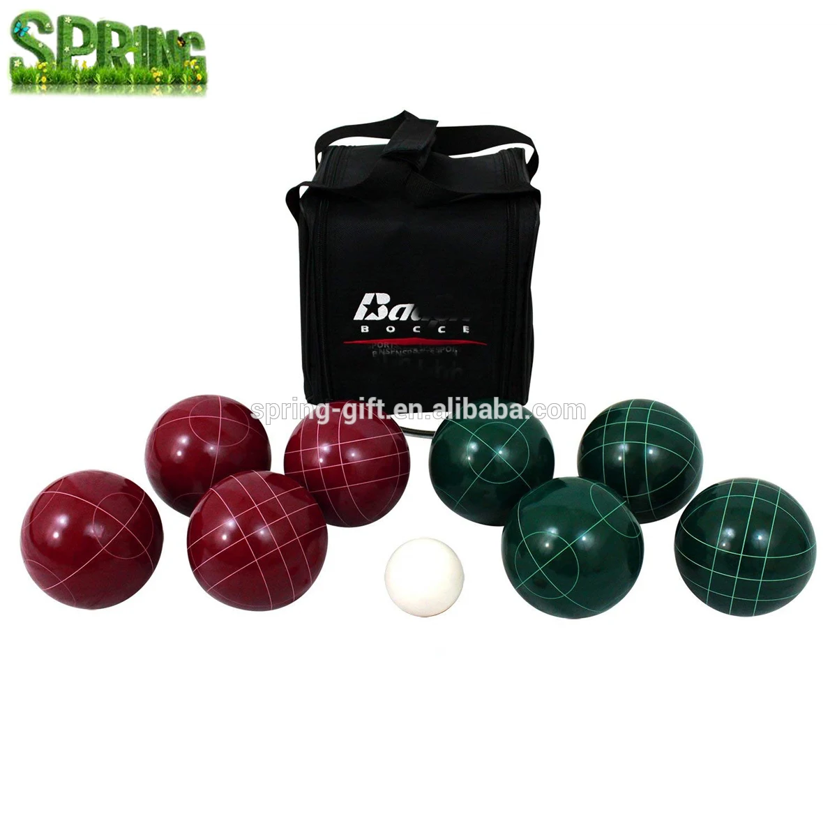 sillervan bolas boche madeira - conjuntos bocha quintal bolas petanque jogos  quintal ao ar livre família bocci jogo jardim para quintal, gramado, praia,  7 cm diâmetro valioso : : Esporte