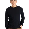 2019 New Product 100% cashmere button mens crewneck pullover sweater