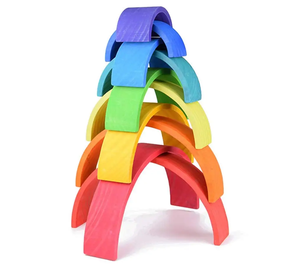 rainbow toy montessori