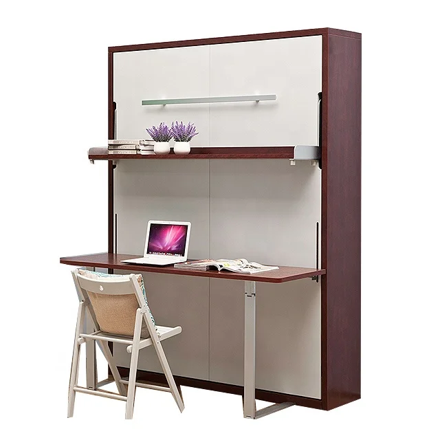 High Quality Wooden Folding Wall Bed Murphy Wall Bed Murphy Bed With