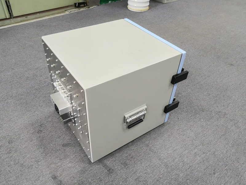 新设计高隔离吸收器屏蔽信号盒高屏蔽效能金属板手动射频屏蔽盒