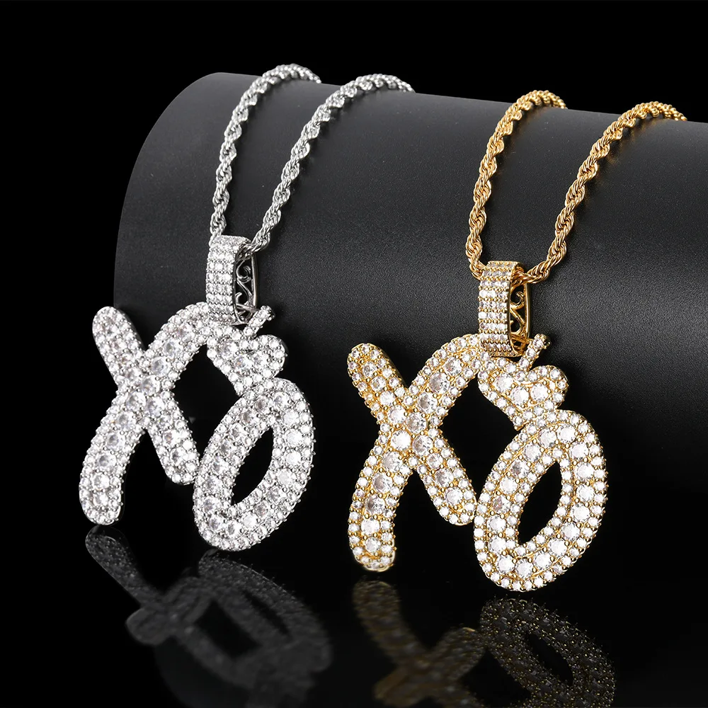 18k Gold Punk Jewelry Paved Cz Lab 