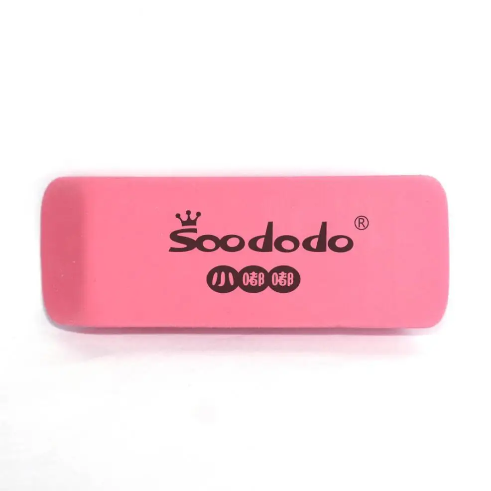 Hot Selling Cheap 2d Pink Shaped Eraser With Printing Buy Pink Eraser