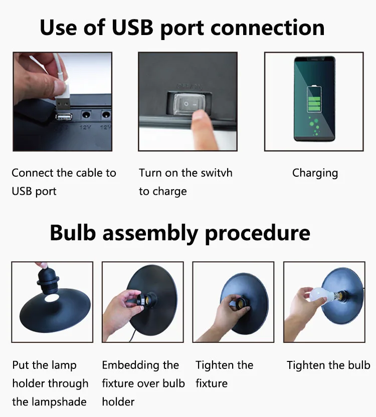 Automatic outdoor lighting mono solar panel charger 20000mah battery powerbank system - ANKUX.COM