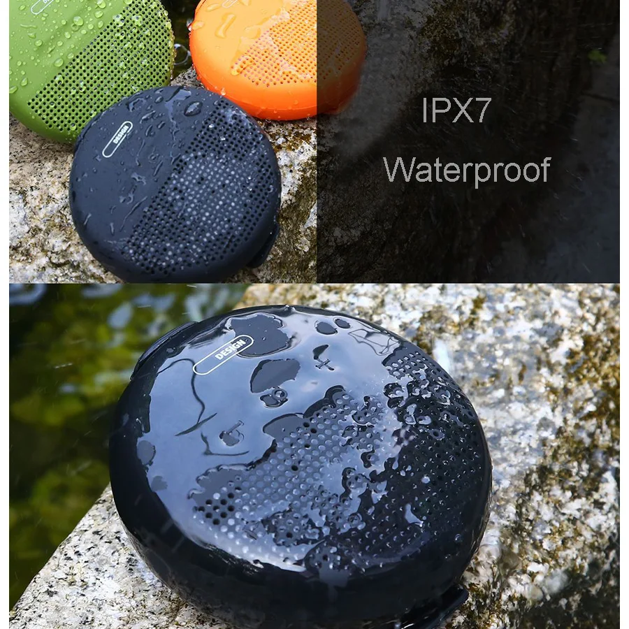 2020 hot sale mini TWS wireless stereo water floating IPX7 waterproof bluetooth speaker for swimming pool - ANKUX.COM