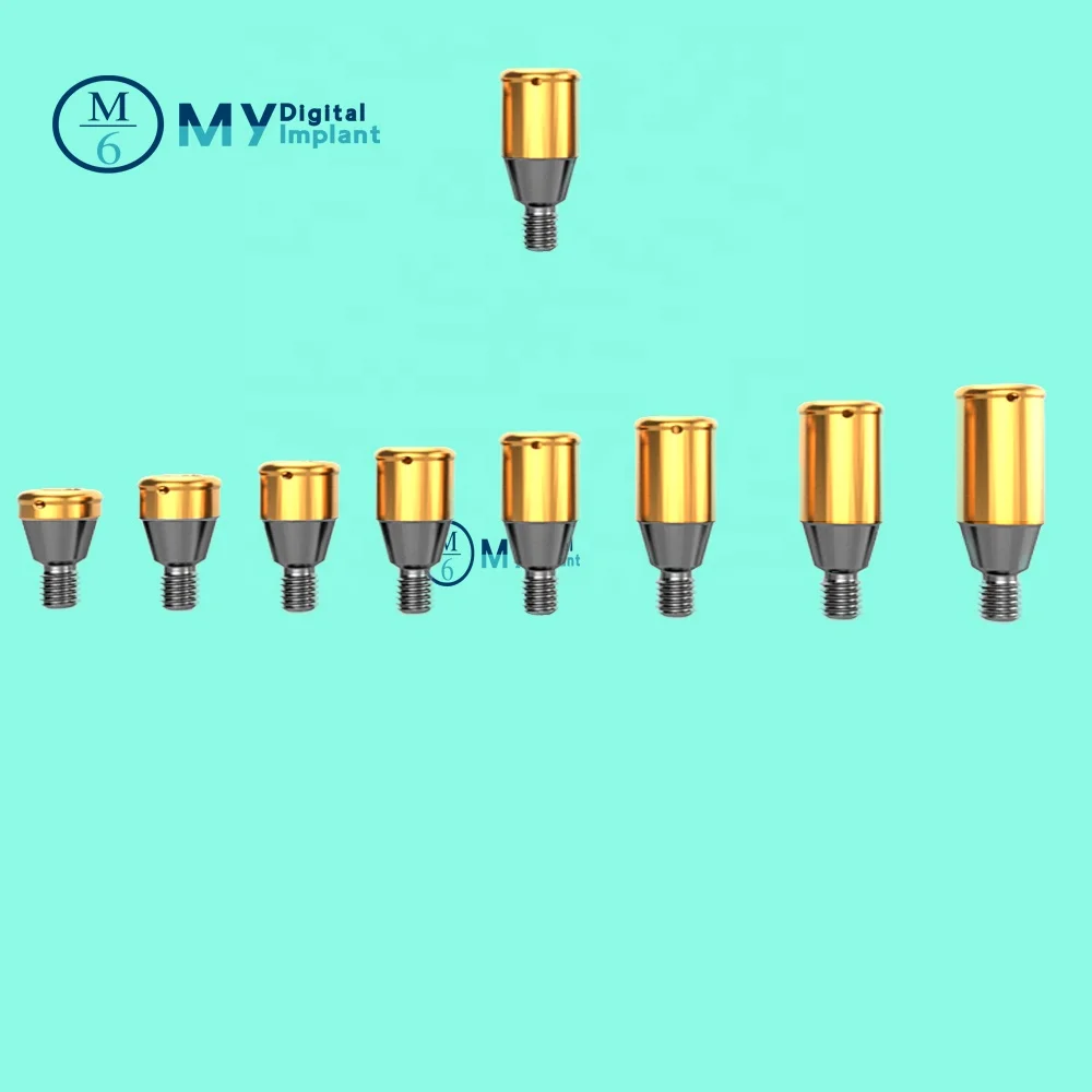 China M6 Anthogyr Implant Compatible Titanium Dental Locator Abutment