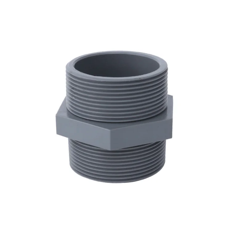 Irrigation Pipe Fittings Male X Male Threaded Coupling Pvc Pipe