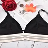 2019 Latest Design Standard Quality Wire Free Black Sexy Net Women Bra Wireless