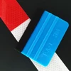 Plastic soft vinyl window scraper for car wrapping