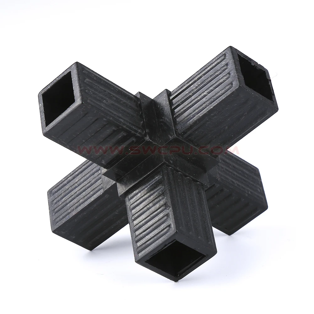 Pipe Connected Plastic Connector Molded Square Tube Bushings Buy