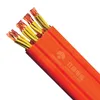 Copper Conductor Rubber Sheath Elevator Flat Traveling Cable