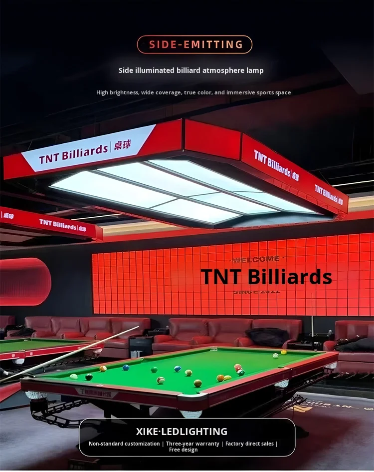 product full body shadowless light for billiard hall decorative pendant light illuminate billiard room atmospheric chandelier for-0