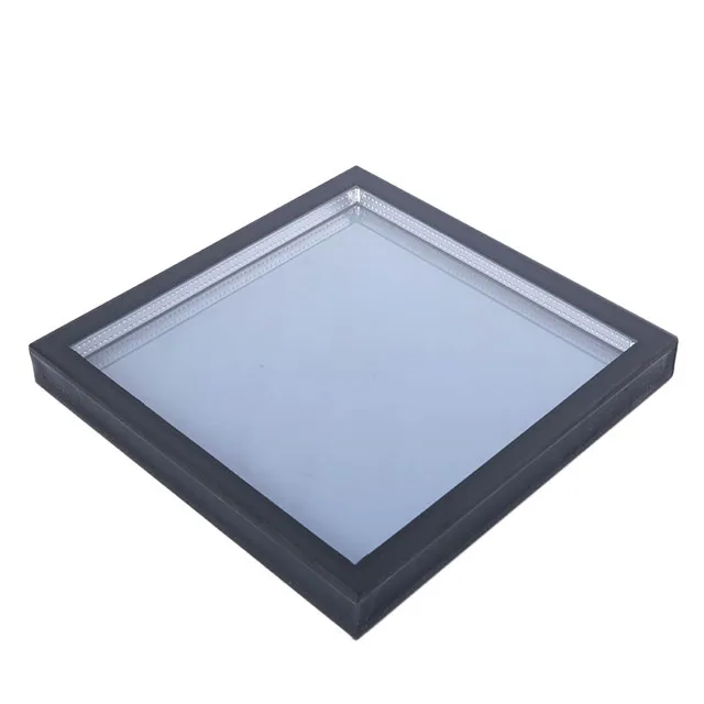 Single Double Triple Silver Low-E Insulated Glass Double Glazing Insulating IGU DGU