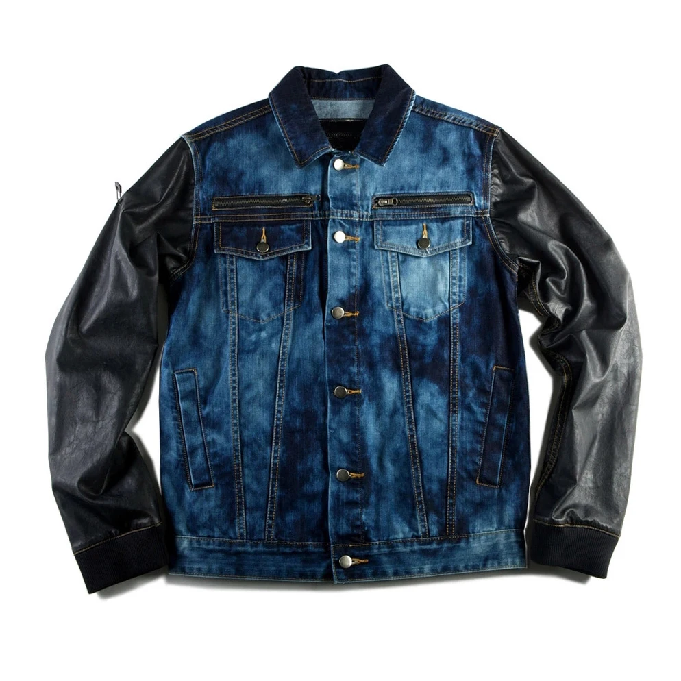 jean jacket with sleeves