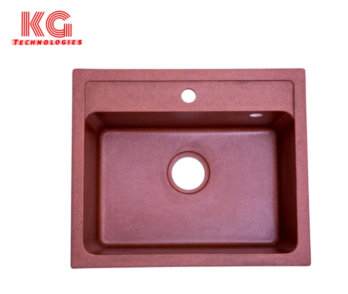 Low price EasyClean Modern Kitchen OEM Design Quartz Sink With Anti-scratch
