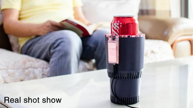 Holder Bevande Auto Portabicchieri Auto Con Raffreddamento KACPLY - Cooler Per Bevande Da Viaggio Portabicchieri Smart Per Drink