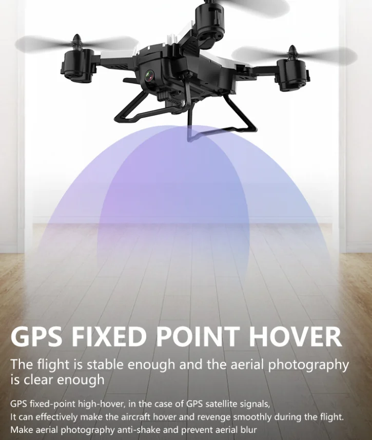2020 5G GPS Auto Return Home RC Foldable Pocket Mini Drone with 4k Camera