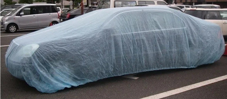 custom made anti-uv pp nonwoven car cover for protecting from dust