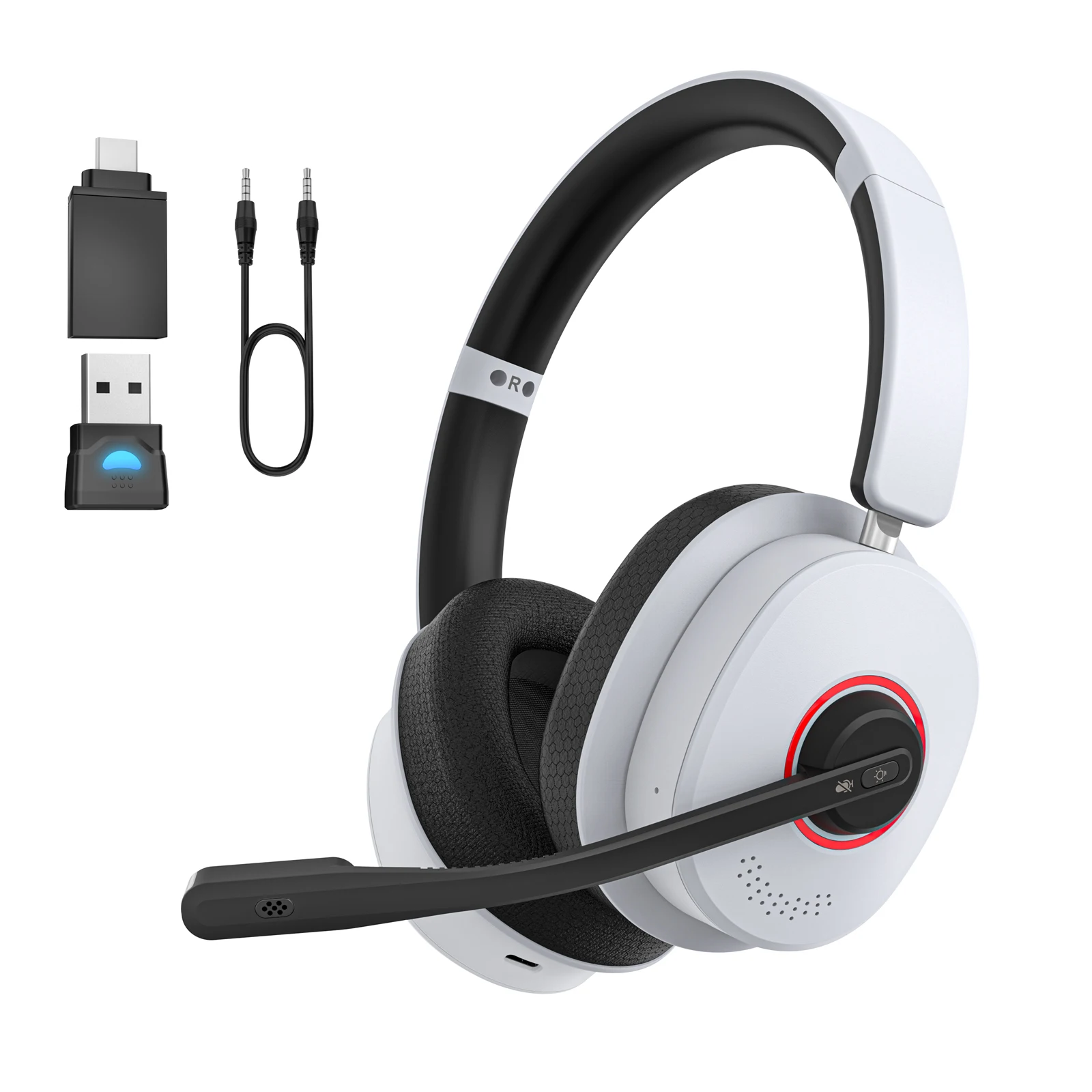 bluetooth headset with replaceable battery ps4