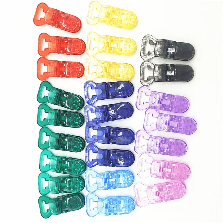 Colorful Baby Badge T Pacifier Plastic Clip - Buy Pacifier Plastic Clip 